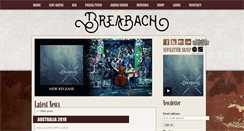 Desktop Screenshot of breabach.com